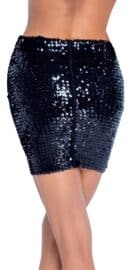 Paillettenrock XL – Bild 4