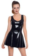 Lack Kleid schwarz 2XL – Bild 2
