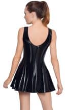 Lack Kleid schwarz 2XL – Bild 4