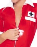 Lack Krankenschwester rot XL – Bild 6