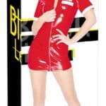 Lack Krankenschwester rot 2XL