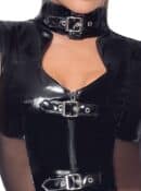 Lack Kleid Schnalle S – Bild 5