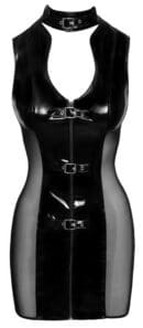 Lack Kleid Schnalle S – Bild 6