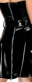 Lack Kleid ausgestellt S – Bild 6