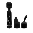 PRETTY LOVE - Magical Massager, 12 Functions of vibration, 3 removable silicone caps, 4AA batteries ?:42mm L:205mm – Bild 8