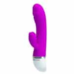 PRETTY LOVE - David, 30 functions of vibrations, 2 AAA batteries, silicone Ø:35mm, L:188mm, Purple