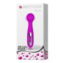 PRETTY LOVE - Wade, 12 functions of vibrations, USB rechargeable, Silicone,waterproof ?:31mm L:160mm – Bild 3