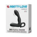 PRETTY LOVE - Barrack, Silicone, 30-functions of vibration, USB rechargeable, waterproof ?:34mm L:130mm <br />H:142mm – Bild 4