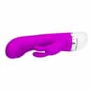 PRETTY LOVE - Christ, 3 functions of tickling, 7 functions of vibrations, 2 AAA batteries , silicone ?:36mm L:188mm – Bild 4