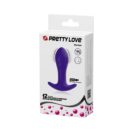 PRETTY LOVE - Morton Plug, 12 functions of vibration, 35-105, Purple – Bild 3