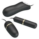 PRETTY LOVE - Double Vibro-Bullets, 7 vibrations settings,3 intensities of electric stimulation,memory,2 AAA batteries.  – Bild 5