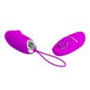 PRETTY LOVE - Julia, Remote control, 12 functions of vibration, rechargeable stimulator with silicone cover, remote by 1 AAA battery operated L:75mm ?:35mm – Bild 2