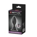 PRETTY LOVE - Push Over To Trigger Vibration, Anal plug with suction base, push over to trigger the vibration, rechargeable 54-108 – Bild 4