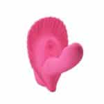 PRETTY LOVE - Fancy Clamshell, 12-functions of vibration, silicone, mobile APP control, 1AAA battery ?:26mm L:104mm H:60mm