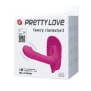 PRETTY LOVE - Fancy Clamshell, 12-functions of vibration, silicone, mobile APP control, 1AAA battery ?:26mm L:104mm H:60mm – Bild 5
