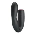 PRETTY LOVE - Quintion, Silicone, waterproof, memory, USB rechargeable, 12 functions of vibration 23-104, Black – Bild 2