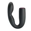 PRETTY LOVE - Quintion, Silicone, waterproof, memory, USB rechargeable, 12 functions of vibration 23-104, Black – Bild 3