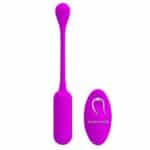 PRETTY LOVE - Lechies, 12 functions of vibration,<br />wireless remote control,<br />USB rechargeable,<br />1 AAA battery,<br />Silicone, ABS 24*186