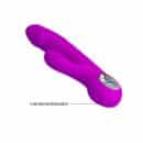 PRETTY LOVE - Gordon, 7 functions of vibration, 5 level of speed control, rechargeable L:190mm<br />W:63mm<br />H:33mm – Bild 8