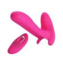 PRETTY LOVE - Luciana Penis Sleeve, 12 functions of vibration, memory, USB rechargeable,Remote with 1AAA battery. 22*100, Pink