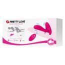 PRETTY LOVE - Luciana Penis Sleeve, 12 functions of vibration, memory, USB rechargeable,Remote with 1AAA battery. 22*100, Pink – Bild 5