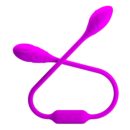 PRETTY LOVE - Dream Lover'S Whip, Double ended vibrator, indepentely buttons control, rechargeable, silicone material, waterproof ?:32mm <br />?:32mm <br />L:655mm – Bild 2