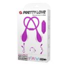 PRETTY LOVE - Dream Lover'S Whip, Double ended vibrator, indepentely buttons control, rechargeable, silicone material, waterproof ?:35mm <br />?:32mm <br />L:655mm – Bild 5