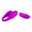 PRETTY LOVE - Algernon, Remote control, C type vibration, flexible structure, desgin for couple pleasure, rechargeable stimulator, remote by 1 AAA ?: 31/27 mm<br />L: 96 mm – Bild 4