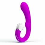 PRETTY LOVE - Magic Tongue, 7 functions of vibration, 4 functions of rotation, Silicone, rechargeable ?:37mm L:195mm
