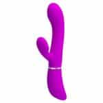 PRETTY LOVE - Clitoris Vibrator, Silicone, 12 vibration modes, USB rechargeable. 36*208