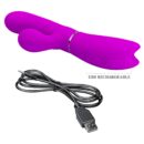 PRETTY LOVE - Clitoris Vibrator, Silicone, 12 vibration modes, USB rechargeable. 36*208 – Bild 7