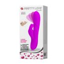 PRETTY LOVE - Dylan, 4 functions of waving movement, 7 functions of vibration, silicone,USB Rechargeable,waterproof ?:35mm L:210mm – Bild 4