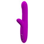 PRETTY LOVE - Angelique, Silicone, <br />12 functions of vibration,<br />4 tickling modes,<br />USB rechargeable. 31*220