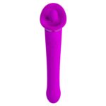 PRETTY LOVE - Faust, 12 vibrations settings,<br />12 licking settings,<br />Silicone, Waterproof,<br />USB rechargeable. 32*219
