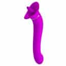 PRETTY LOVE - Faust, 12 vibrations settings,<br />12 licking settings,<br />Silicone, Waterproof,<br />USB rechargeable. 32*219 – Bild 2