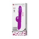 PRETTY LOVE - Ward, Large range UP & DOWN movement , 4 functions rotation, 12 funcionts of vibration, Silicone, USB rechargeable ?:35mm L:260mm – Bild 5