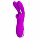 PRETTY LOVE - Ralap, Silicone, waterproof, memory, USB rechargeable, 7 functions of vibration, 7 functions of sucking 37-162