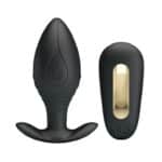 PRETTY LOVE - Regina, anal vibrator with remote<br />waterproof, memory<br />12 funtions of vibration<br />rechargeable<br /><br /> 34-88