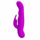 PRETTY LOVE - Mystic, 30 functions of vibration, 7 functions of rotation, silicone , USB rechargeable, waterproof ?:37mm L:235mm – Bild 4