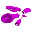 PRETTY LOVE - Thrill Kit, 1 Premium Base and 4 versatile attachments,12 intense functions of plusing and vibration,USB rechargeable.  – Bild 3