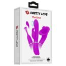 PRETTY LOVE - Thrill Kit, 1 Premium Base and 4 versatile attachments,12 intense functions of plusing and vibration,USB rechargeable.  – Bild 5