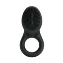 PRETTY LOVE - Cobra, Cock ring, on-contact vibrator, silicone, 2 LR1130 batteries. Ø:26mm L:76mm, Black – Bild 2