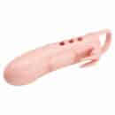 PRETTY LOVE - Sloane, penis sleeve with vibration, Light Skin, 38*187 – Bild 4