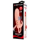 PRETTY LOVE - Sloane, penis sleeve with vibration, Light Skin, 38*187 – Bild 5