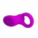 PRETTY LOVE - Cobra, Cock ring, on-contact vibrator, silicone, Ø:26mm L:76mm – Bild 3
