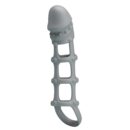PRETTY LOVE - Penis Sleeve With Ball Strap, silicone penis sleeve L:170mm W:40mm H:32mm – Bild 3