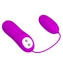 PRETTY LOVE - Eunice, 12-functions of vibration, silicone , 2AAA batteries ?:27mm L:60mm – Bild 3