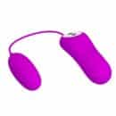 PRETTY LOVE - Eunice, 12-functions of vibration, silicone , 2AAA batteries ?:27mm L:60mm – Bild 4