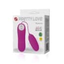 PRETTY LOVE - Eunice, 12-functions of vibration, silicone , 2AAA batteries ?:27mm L:60mm – Bild 5