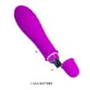 PRETTY LOVE - Solomon, 10 Functions of vibration, 1 AAA battery, silicone, waterproof L:123mm ?:29mm – Bild 6